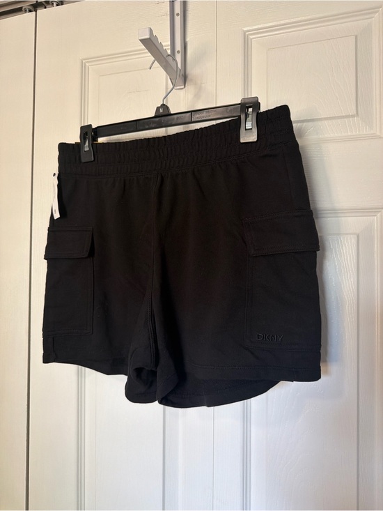 Dkny Pants - DKNY Black Cargo Pocket Casual Shorts